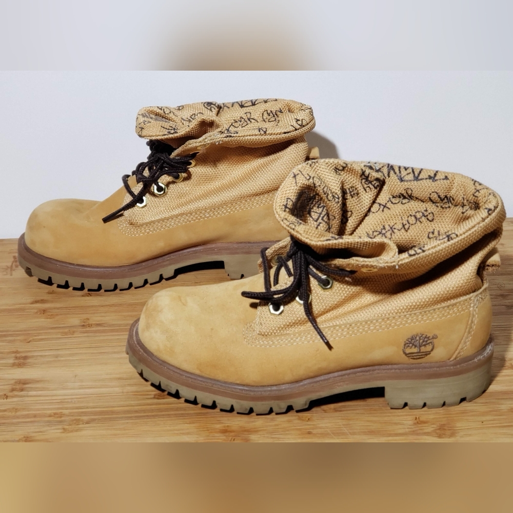 Timberland Roll Top Boots Youth Size 1.5 37739M